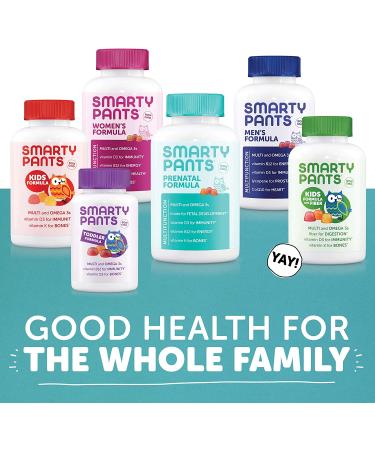 SmartyPants Prenatal Daily Gummy Multivitamin - 180 Count Bottle (40 Day Supply) - Buy Online on GoSupps.com
