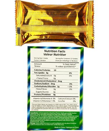 Golden Throat Candy Honeysuckle Original Flavor (8 Packs 96 Candies) - Soothing Refreshing  - Buy Online on GoSupps.com
