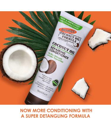 Palmer's Coconut Oil Formula Repairing Conditioner - 8.5 fl oz | Strengthen & Hydrate Hair - Buy Online on GoSupps.com