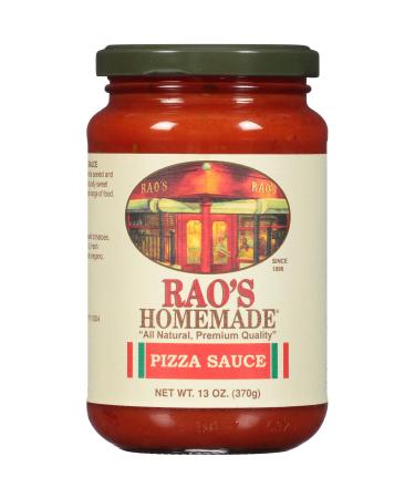Rao's Homemade Pizza Sauce, 13 Oz Jar, Pack of 12, Classic Italian Pizza Sauce, Great for Dipping Crusts, Made With Sweet Italian Cherry Tomatoes, No Sugar Added