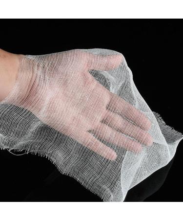 100 Sheets Disposable Face Gauze for High Frequency - Breathable & Highly Absorbent Cotton Facial Sheet Mask for Skincare - Buy Online on GoSupps.com