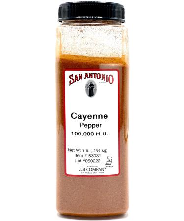 1-Pound 100K HU Premium Ground Cayenne Pepper Powder (100,000 Heat Units)