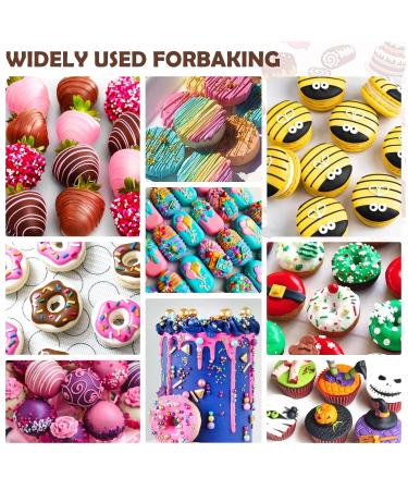 Fat-Soluble Food Coloring for Chocolate - 10 Pack Oil-Based Liquid Colors for Baking Fondant Cakes & Cookies | 6ml Each - Buy Online on GoSupps.com