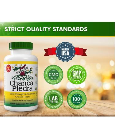 Chanca Piedra 500 mg 60 Capsules (Stonebreaker) - for Kidney Stone and Urinary Health Kidney Stone Supplement - Buy Online on GoSupps.com