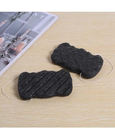 Sponge Set with Activated Bamboo Charcoal - Body & Sponge Cleansing Sponge for Care - Buy Online on GoSupps.com