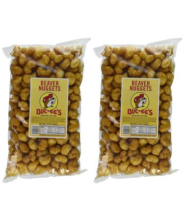 Buc-ee's Famous Beaver Nuggets Sweet Corn Puff Snacks, 13 Ounces (Pack of Two 13 Ounce Bags - 26 Ounces Total)) 13 Ounce (Pack of 2)