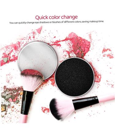 9 Sets Makeup Brush Cleaning Box blush makeup brush Removal Sponge for Eye Shadow Blush makeup sponge makeup cleaner dry cleaning sponge dry sponge Tinplate the lazy makeup remover - Buy Online on GoSupps.com
