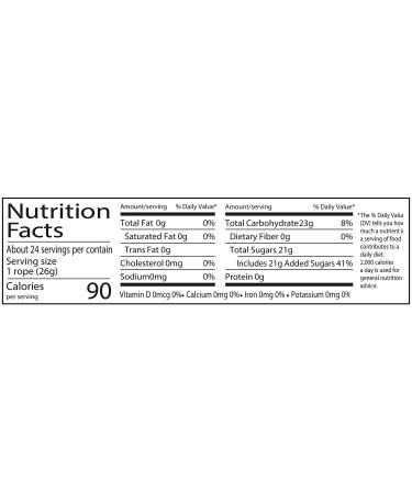 Nerds Rope Rainbow Candy 0.92 oz - 24 Count | Delicious Chewy Treat - Buy Online on GoSupps.com