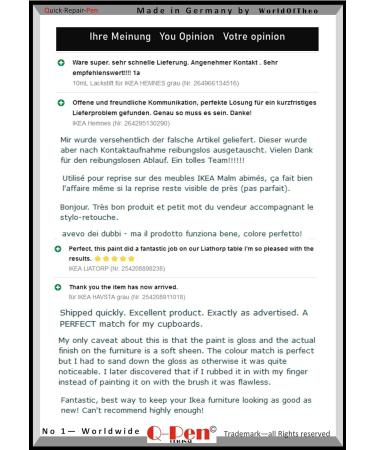 Touch-Up Paint for IKEA HEMNES & BODBYN - Gray/Gris | International Shipping Available - Buy Online on GoSupps.com