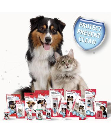 Beaphar Fresh Breath Anti-Plaque Spray | 150ml for Dogs & Cats | Dental Care to Combat Bad Breath & Tartar - Buy Online on GoSupps.com