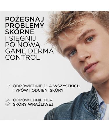L'OREAL POLAND BALTICS LOr al Paris Men Expert Derma Control Facial Cleanser Gel Cleanser with Niacinamide 260 ml - Buy Online on GoSupps.com