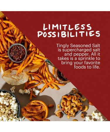 Momofuku Tingly Seasoned Salt by David Chang - 3.4 oz Umami Seasoning for Fish & Chicken Wings - Buy Online on GoSupps.com