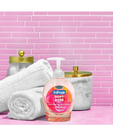 Softsoap Soft Rose Liquid Hand Soap - 7.5 Fl Oz (Pack of 6) - Buy Online on GoSupps.com