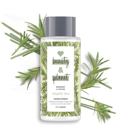 Love Beauty and Planet Delightful Detox Conditioner for Normal to Oily Hair Rosemary and Vetiver Free 400ml - Buy Online on GoSupps.com