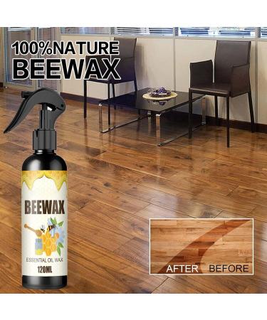 Natural Micro-Molecularized Beeswax Spray Bees Wax Furniture Polish and Cleaner Beeswax Furniture Polish Multipurpose Natural Beewax Wood Polish and Cleaner for Furniture Care (2Pcs) - Buy Online on GoSupps.com