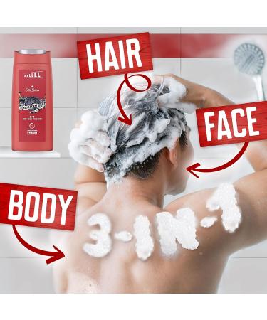 Old Spice Night Panther Shower Gel & Shampoo For Men 675 ml 3-in-1 Body-Hair-Face Wash Long-lasting Fresh - Buy Online on GoSupps.com