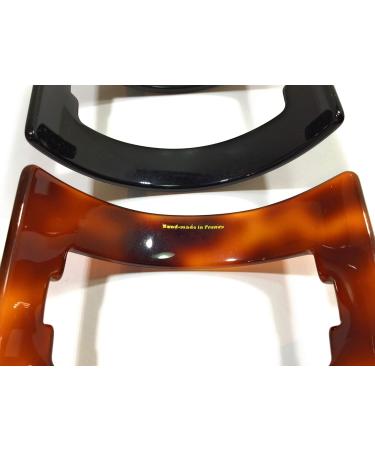 Handmade Brown Blonde Hair Clip with Stick - Havana Bun Accessory | Made in France - 1 Piece - Buy Online on GoSupps.com