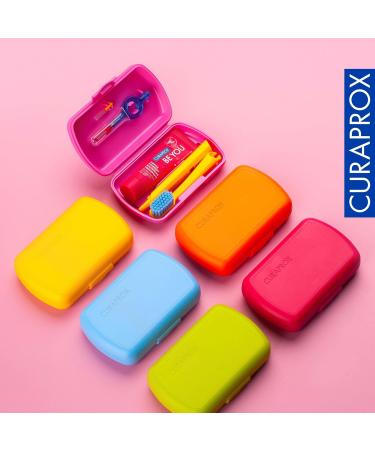 Curaprox Travel Set - Green Cozing Toothbrush Travel Toothpaste & Interdental Brushes | Premium Oral Care for On-the-Go - Buy Online on GoSupps.com