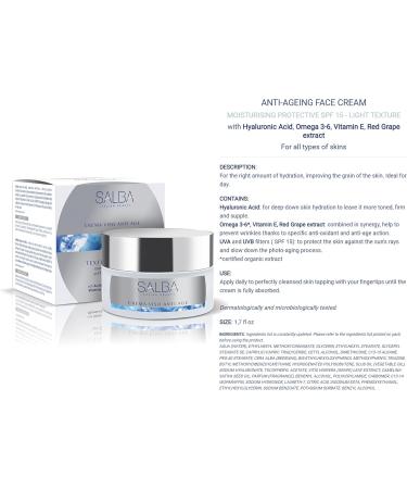  Salba Salba Anti-Aging Face Cream 50 ml - Buy Online on GoSupps.com