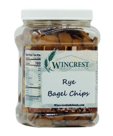 Rye Bagel Chips - 1 Lb Tub
