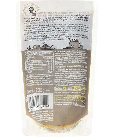 Irresistible Inspired Dining Mushroom Sauce 200g - Shop Now! - Buy Online on GoSupps.com