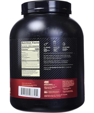 OPTIMUM NUTRITION Gold Standard 100% Whey Protein Powder From Whey Isolates Vanilla Ice Cream 2270 gram - Buy Online on GoSupps.com