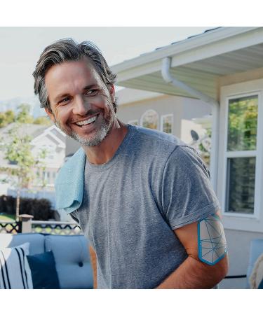 SIGNAL RELIEF Replacement Adhesive Pack - 3.5 Reusable Silicone Adhesives for Muscle Soreness Relief - Sweat Proof - Easy Application - Pack of 10 - Buy Online on GoSupps.com