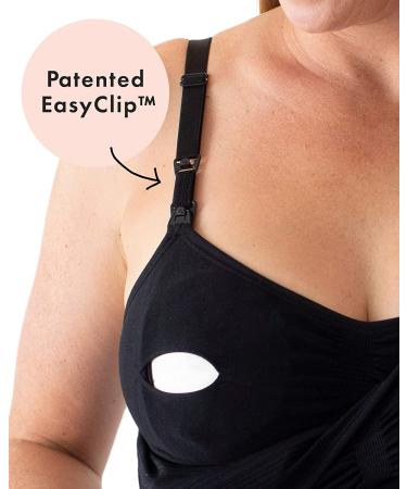 Kindred Bravely Sublime Hands Free Pumping Tank | Patented All-in-One Pumping & Nursing Tank Top with EasyClip - Regular Fit