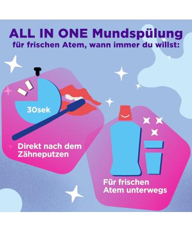 Buy Colgate All-in-One Mouthwash 500ml (6-Pack) - Antibacterial Freshness & Caries Protection - Alcohol-Free Oral Care - Buy Online on GoSupps.com