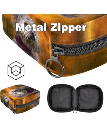 Buy Cute Dog Napkin-Storage Bag | Portable Period Bag for Women & Teens | Ideal Menstrual Cup & Breastfeeding Pillow Holder - Buy Online on GoSupps.com