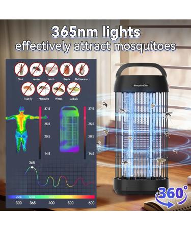 Buy MJUM Double-Sided Insect Destroyer | 16W Electric Mosquito Trap 1800V Non-Toxic Fly Trap for Indoor & Garden Use - Buy Online on GoSupps.com