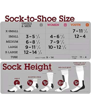 FoxRiver Adult Diabetic Lightweight Crew Socks - White/Black Large | Comfort for Diabetics - Buy Online on GoSupps.com