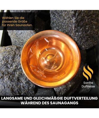 Buy Copper Evaporator Bowl for Sauna Infusion - 5 Sizes for Every Sauna Stove (11.5 cm) - International Shipping Available - Buy Online on GoSupps.com