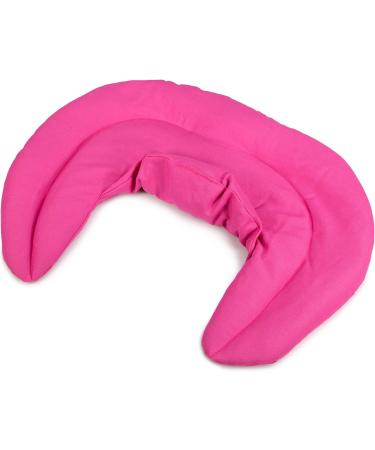 Cozy Pink Neck Pillow with Stand-Up Collar - Heat Pad & Grain Pillow for Ultimate Comfort - Buy Online on GoSupps.com