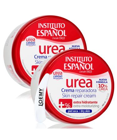 Instituto Espa ol Crema Corporal Moisturizing de Urea Cream Regenerating Intensive for Rough Skin Body Cream to Prevent Dehydration Set 800ml 400 ml Confezione da 2