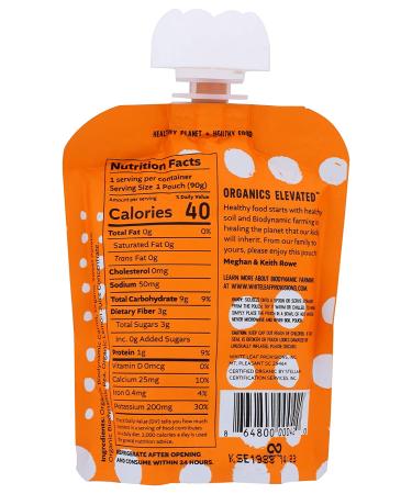 Organic Baby Food - White Leaf Provisions Carrot, Sweet Potato & Pea - 3.17 oz - Buy Online on GoSupps.com