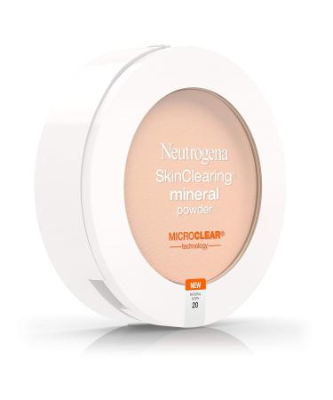 Neutrogena SkinClearing Mineral Powder - Natural Ivory 20 | Best for Clear Skin | Buy Online Internationally - Buy Online on GoSupps.com