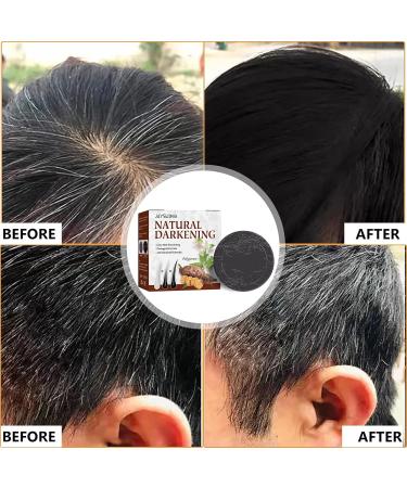 organic gray reverse shampoo natural organic conditioner soap hair coloring shampoo Multiflorum solid shampoo(1/3/5pcs) - Buy Online on GoSupps.com