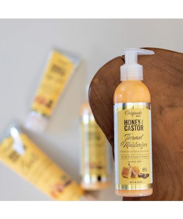 Originals by Africa's Best Honey & Castor Thermal Hair Moisturizer - Sulfate-Free 6 oz | Ideal for All Hair Types & Textures - Buy Online on GoSupps.com