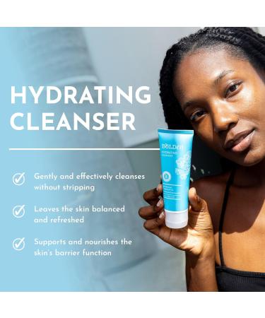 BOLDEN Hydrating Cleanser - Moisturizing Daily Face Wash for Dry Sensitive Skin | Non-Stripping Fragrance-Free | 3.4 fl oz - International Shipping Available - Buy Online on GoSupps.com
