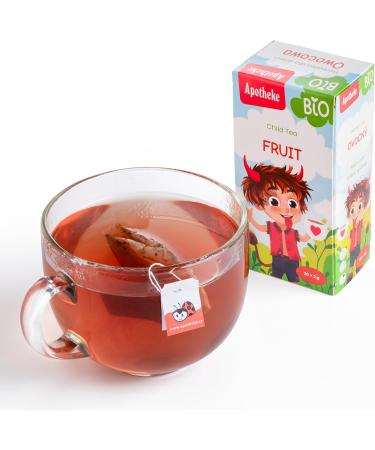 Th pour les enfants - fruits BIO 20 x 2 g APOTHEKE - Buy Online on GoSupps.com