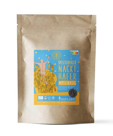 YouFlake YouFlake BigPack of organic cereals 2.5 kg | 100% organic cereals from Germany | cereals for grinding or flaking | For cereals and pastries (organic neck tar) ..