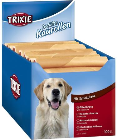 Trixie Chewing Rolls Filled with Cheese for Dog 22 g Pack of 100 - Buy Online on GoSupps.com