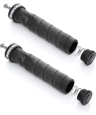 Shop BodyMate Universal Springs Rope | Anti-Slip Handles & Adjustable Steel Cables for CrossFit Boxing & Core Training - International Shipping Available - Buy Online on GoSupps.com