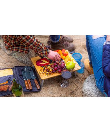 GSI Outdoors Rakau Gourmet 3-PC Wood-handled Knife Set - Premium Quality Kitchen Cutlery - Buy Online on GoSupps.com