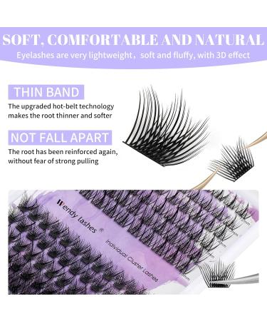 Individual Lashes 0.07mm Cluster D Curl 12-16mm Mixed Long Eyelashes Extension Kit - Buy Online on GoSupps.com