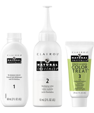 Clairol Natural Instincts Semi Permanent Hair Dye for Men - M13 Dark Brown Hair Color - Buy Online on GoSupps.com