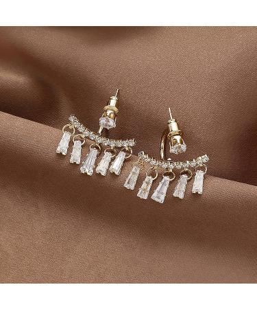 MUAYOUAUM Crystal Dangle Earrings A2135 for Women and Girls - Buy Online on GoSupps.com