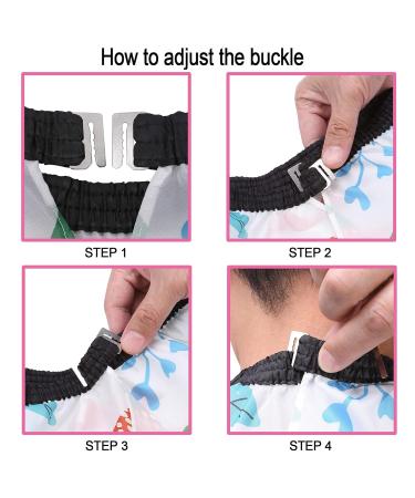 Faletony Kids Haircut Cloak - Waterproof Hairdresser Cape with Adjustable Snap Lock & Dinosaur Design - Buy Online on GoSupps.com