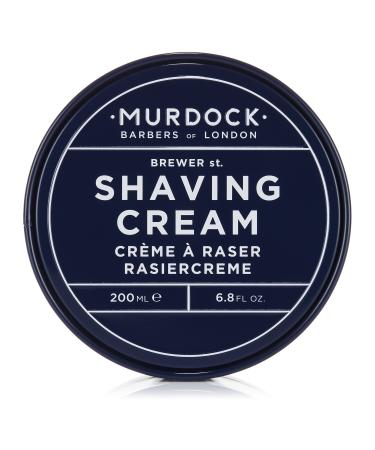 Murdock London Shaving Cream | Rich Luxurious Texture Softens and Soothes | Made in England | 200ml